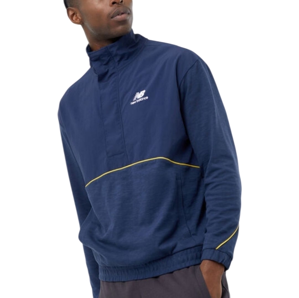 New Balance Magnify Half Zip Heavy Jersey Jacket